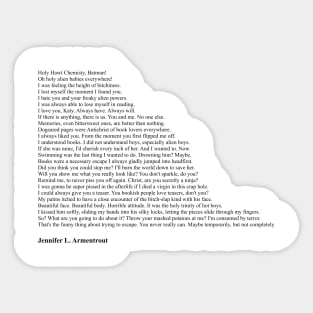 Jennifer L. Armentrout Quotes Sticker